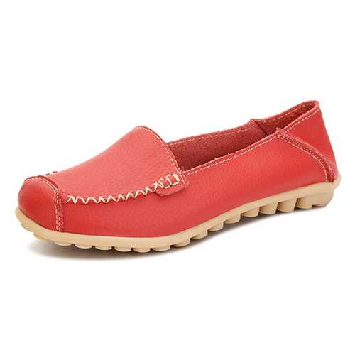 Women Flats Shoes Comfortable Casual Slip On Round Toe Soft Flat Loafers Shoes