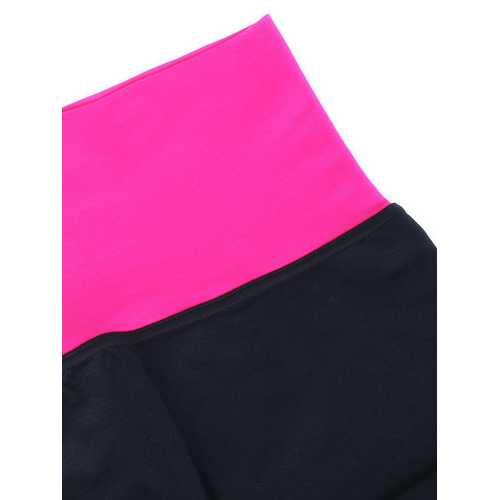 Women High Elastic Shaping Nine Pants Quick-dry Sport Leggings