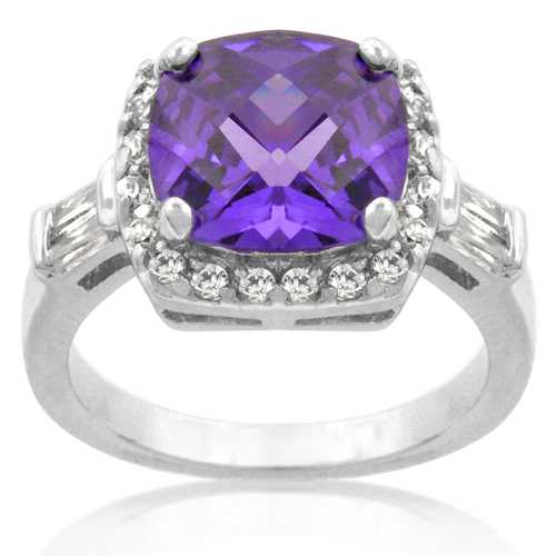 Midnight Amethyst Ring