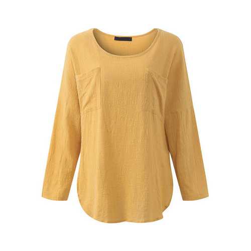 Pure Color Loose Shirts