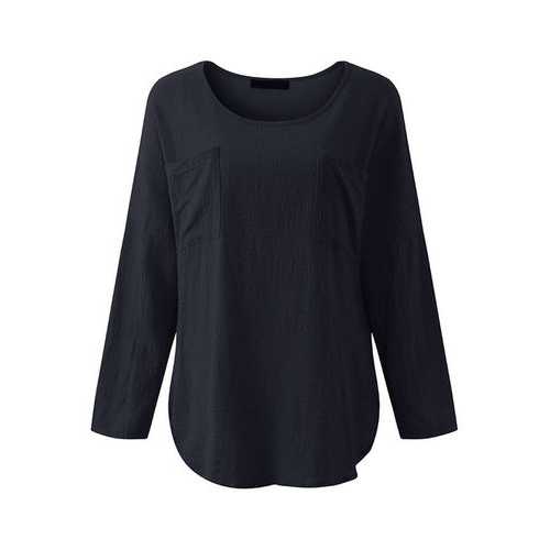 Pure Color Loose Shirts