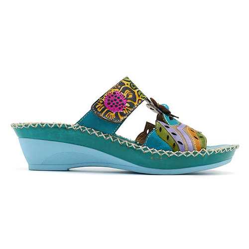 SOCOFY Bohemian Adjustable Leather Sandals