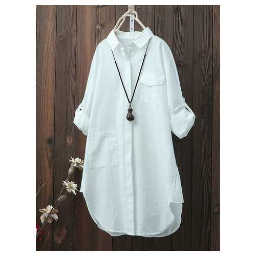 Solid Color Long Sleeve Shirts