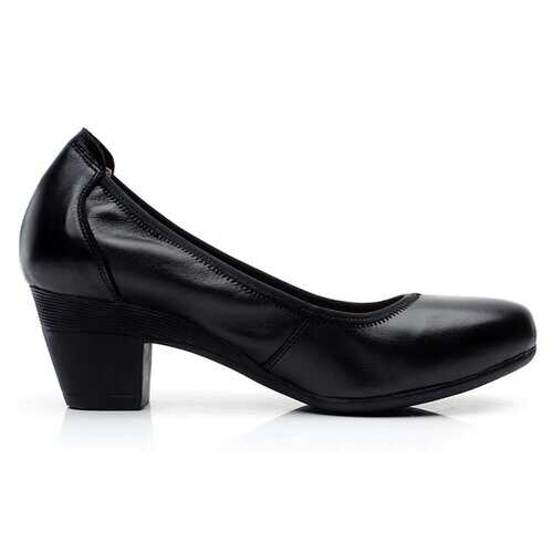 SOCOFY Chocolate Color Soft Leather Pumps