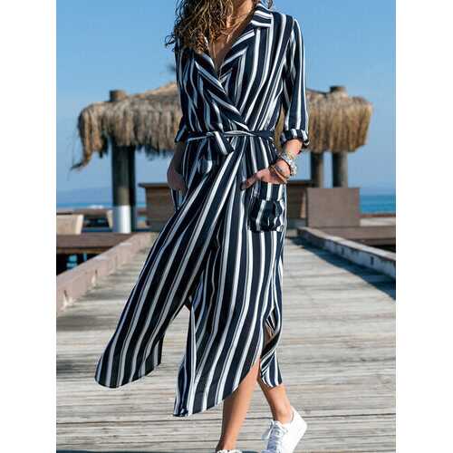 Holiday Sweet Printed Pockets Dress