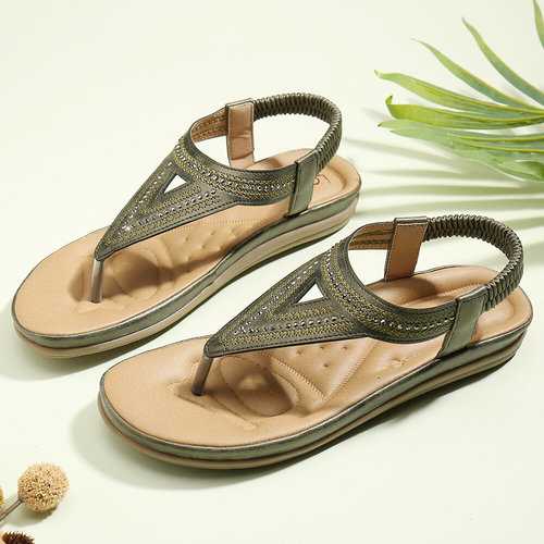 Elastic Band Comfort Sandals
