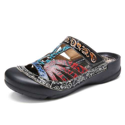 Leather Mules Clogs