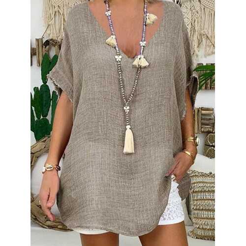 Solid Color Casual Shirt
