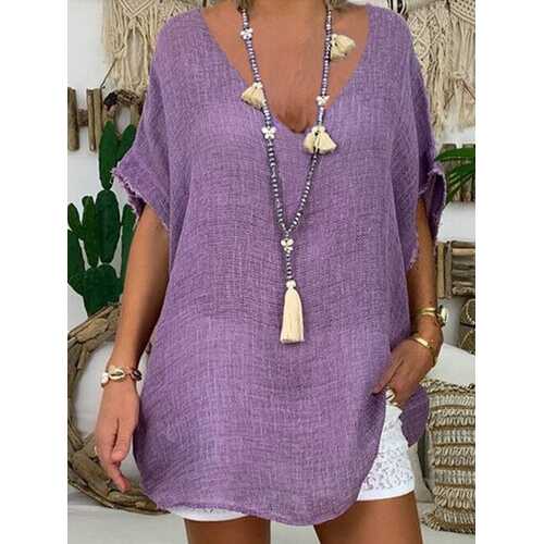Solid Color Casual Shirt