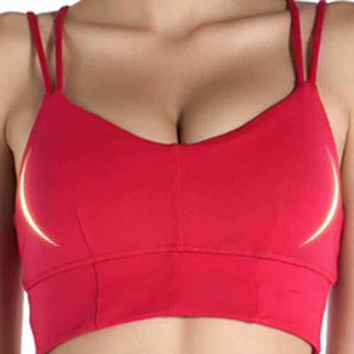 Comfort Wire Free Shakeproof Back Cross Sport Bra